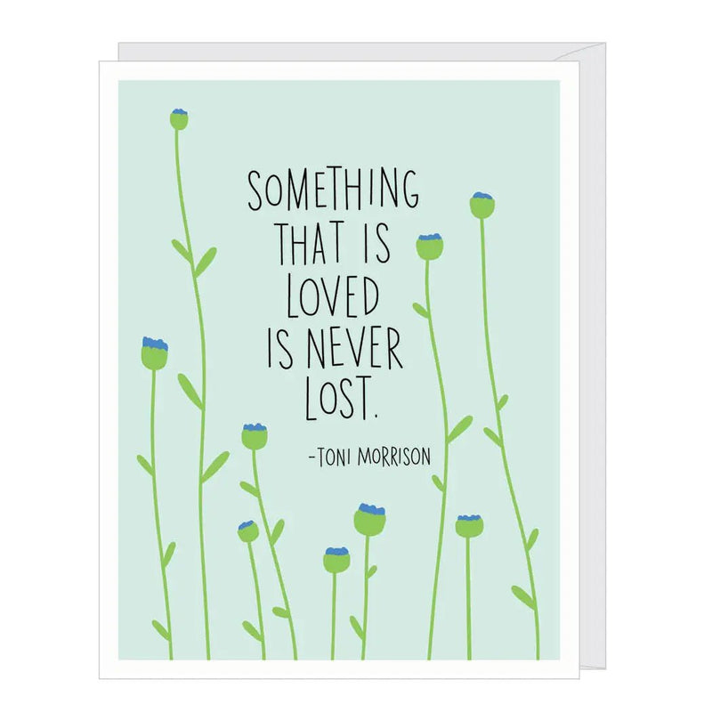 Toni Morrison Quote Sympathy Card - Lemon And Lavender Toronto