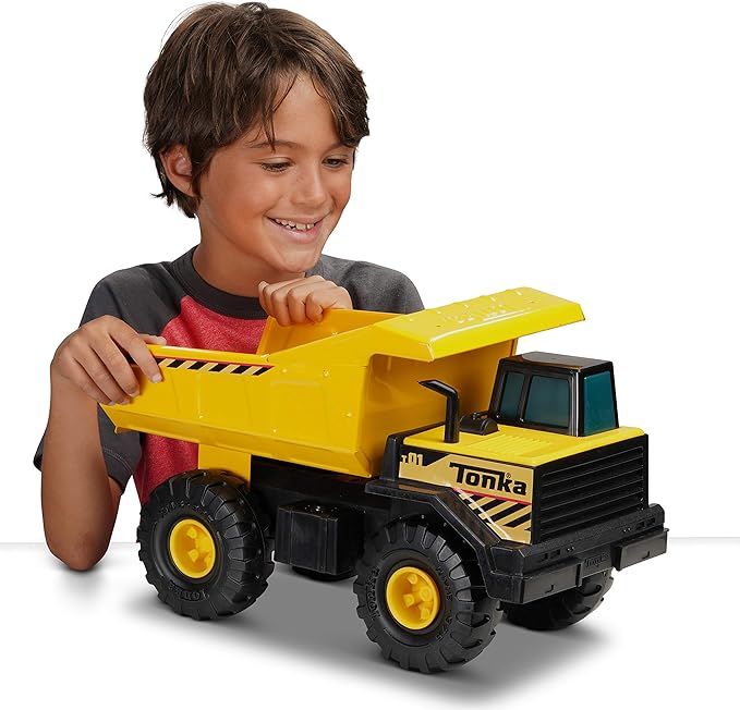 Tonka 17" Steel Classics Mighty Dump Truck - Lemon And Lavender Toronto