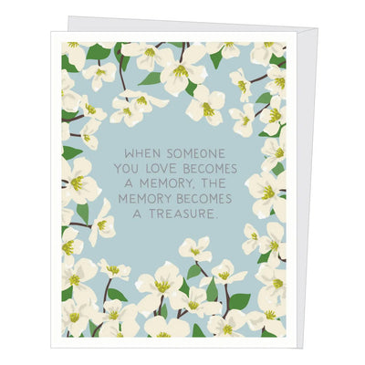 Treasured Memory Sympathy Card - Lemon And Lavender Toronto