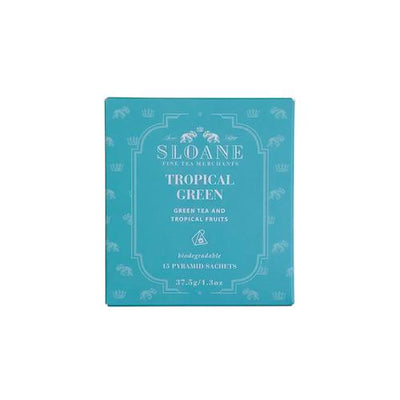 Tropical Green Box of 15 Sachets- Sloane Tea - Lemon And Lavender Toronto