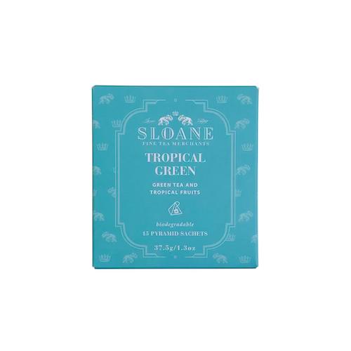 Tropical Green Box of 15 Sachets- Sloane Tea - Lemon And Lavender Toronto