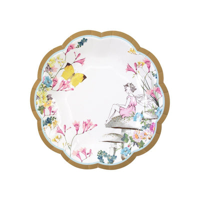 Truly Fairy Scallop Edge Plates - Lemon And Lavender Toronto