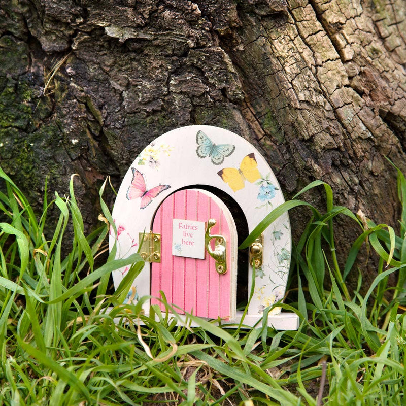 Truly Fairy Wooden Fairy Door - Lemon And Lavender Toronto