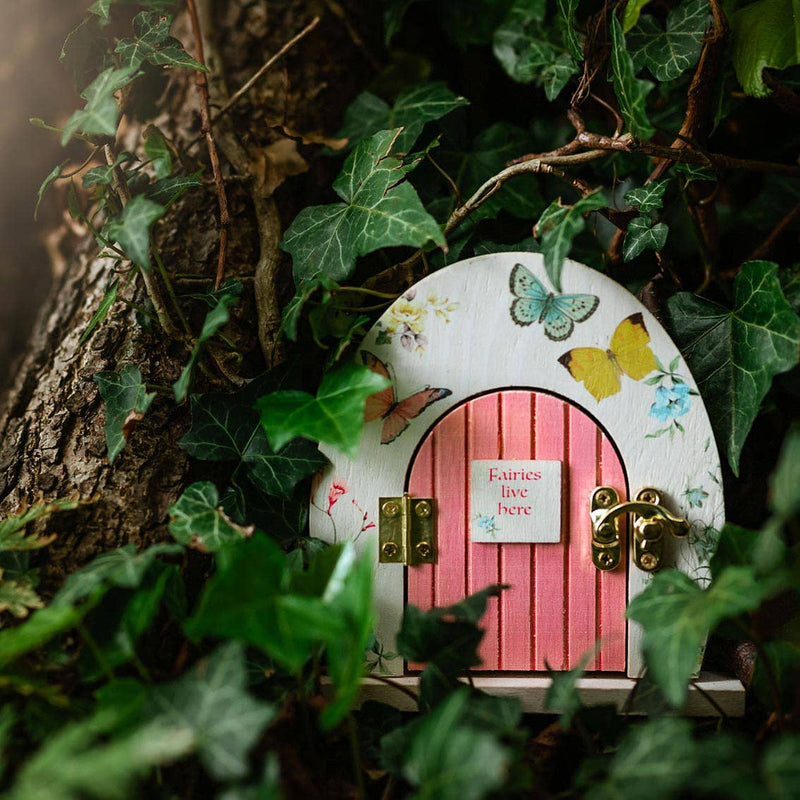 Truly Fairy Wooden Fairy Door - Lemon And Lavender Toronto