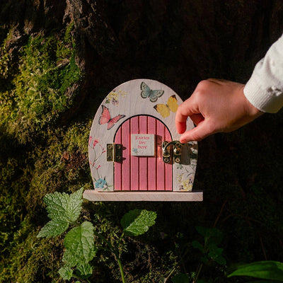 Truly Fairy Wooden Fairy Door - Lemon And Lavender Toronto