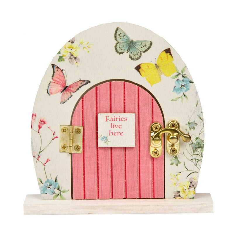 Truly Fairy Wooden Fairy Door - Lemon And Lavender Toronto