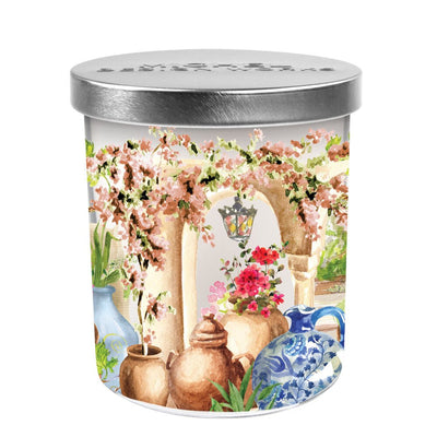 Tuscan Terrace Candle Jar with Lid - Lemon And Lavender Toronto