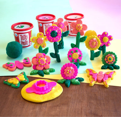 Tutti Frutti Sparkle Flowers / Scented Modelling Dough Kit - Lemon And Lavender Toronto