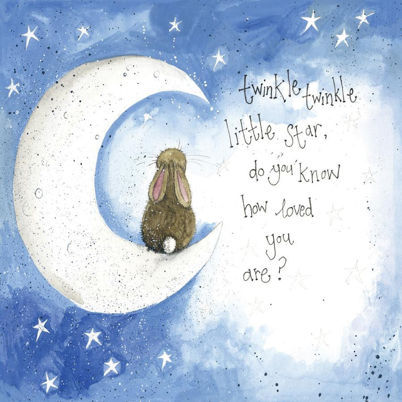 Twinkle Twinkle Little Star, do you know how loved you are? Card - Lemon And Lavender Toronto