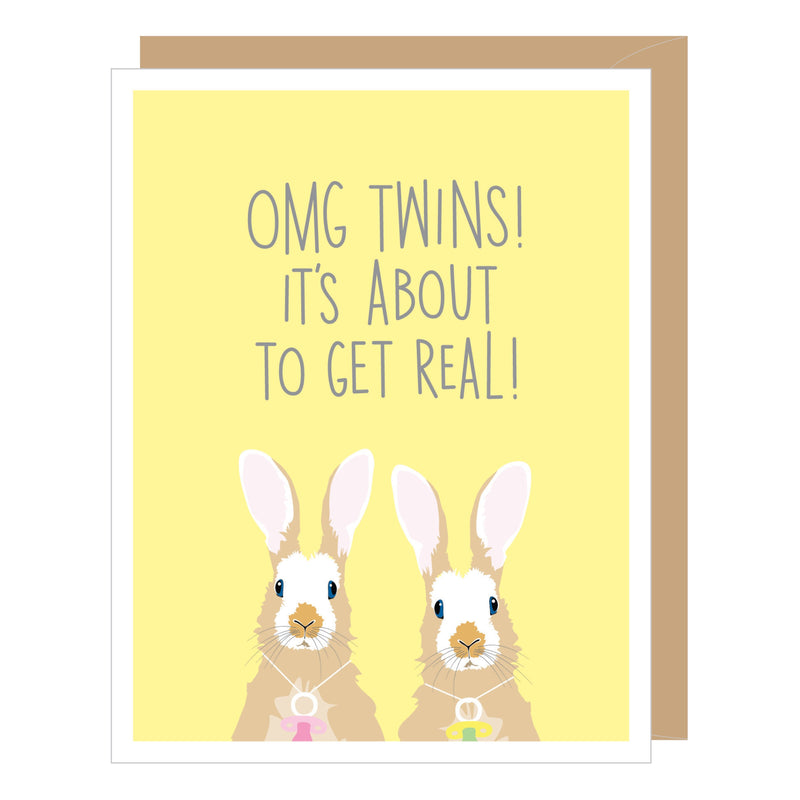 Twins -Card - Lemon And Lavender Toronto