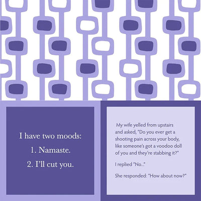 Two Moods Cocktail Napkin - Lemon And Lavender Toronto