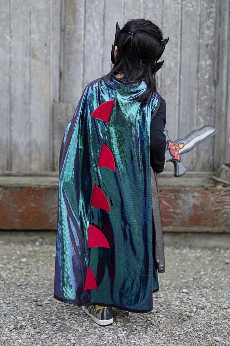 Ultimate Reversible Dragon Knight Cape - Lemon And Lavender Toronto