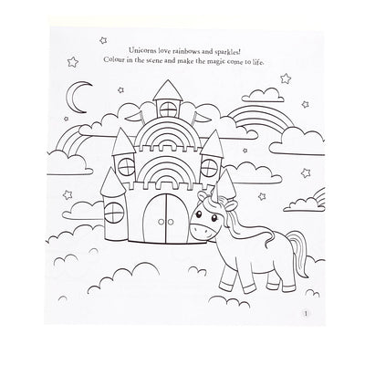 Unicorn Magic-Drawing ,Colouring and Activity Book - Lemon And Lavender Toronto