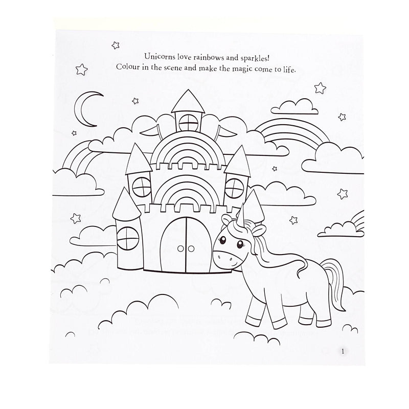 Unicorn Magic-Drawing ,Colouring and Activity Book - Lemon And Lavender Toronto