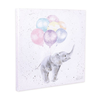 Up and Away (Elephant) Canvas - Lemon And Lavender Toronto