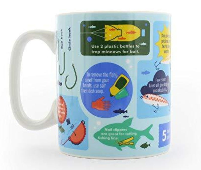 Useful Fishing Tips Mug - Lemon And Lavender Toronto