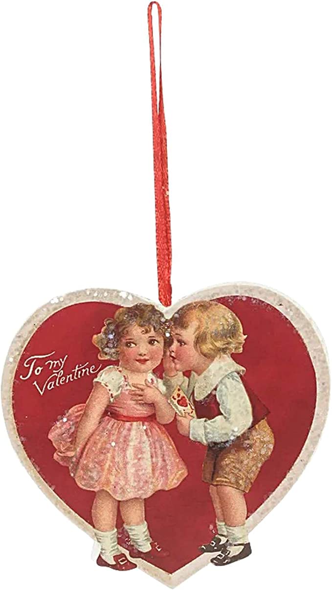 Valentine Children Dummy Board Ornament - Lemon And Lavender Toronto