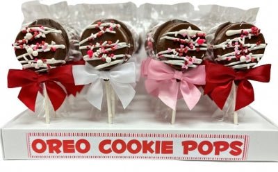 Valentine Oreo Cookie Pop - Sold Individually - Lemon And Lavender Toronto