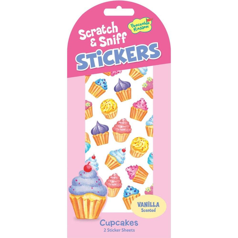 VANILLA CUPCAKES SCRATCH AND SNIFF STICKERS - Lemon And Lavender Toronto