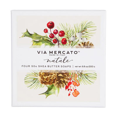 Via Mercato Natale Gift Set Soap - Lemon And Lavender Toronto