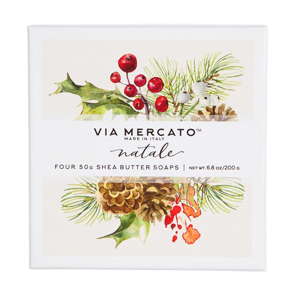 Via Mercato Natale Gift Set Soap - Lemon And Lavender Toronto