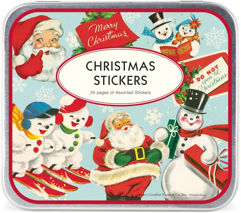 Vintage Christmas Stickers - Lemon And Lavender Toronto