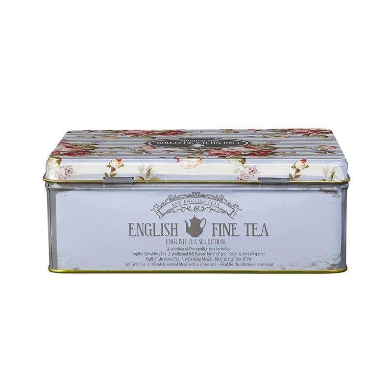 Vintage Floral Tea Selection Gift Tin With 100 Teabags - Lemon And Lavender Toronto