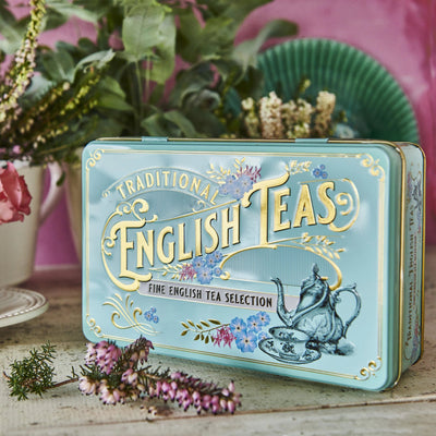 Vintage Victorian Tea Selection Gift Tin With 72 Teabag Selection - Lemon And Lavender Toronto