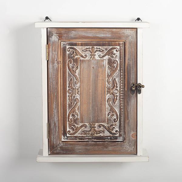 Vintage Wooden Keys Cabinet - Lemon And Lavender Toronto