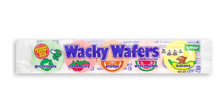 Wacky Wafers Candy - Lemon And Lavender Toronto