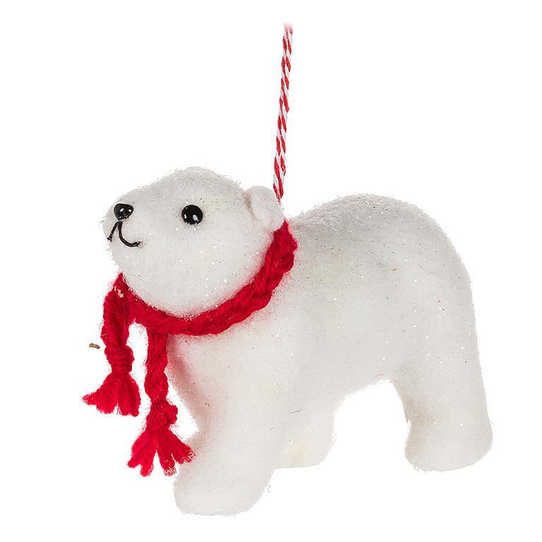 Walking Polar Bear Ornament - Lemon And Lavender Toronto