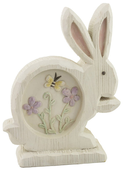 Waris White Floral Bunny Decor - Lemon And Lavender Toronto