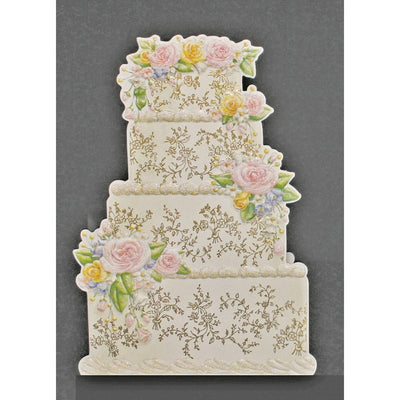Wedding Cake- Card - Lemon And Lavender Toronto