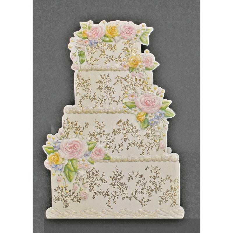 Wedding Cake- Card - Lemon And Lavender Toronto