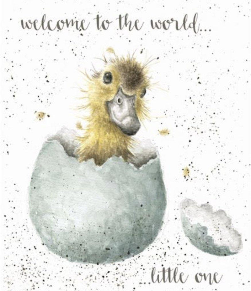 Welcome to the World Card - Lemon And Lavender Toronto