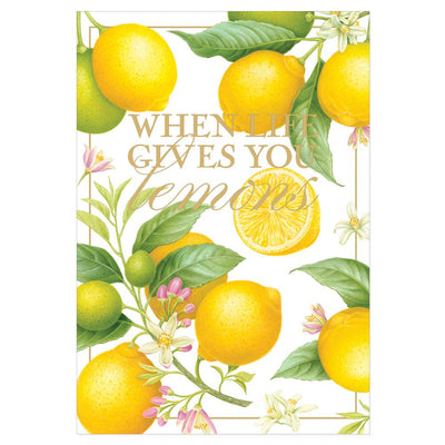 When Life Gives You Lemons-Greeting Card - Lemon And Lavender Toronto