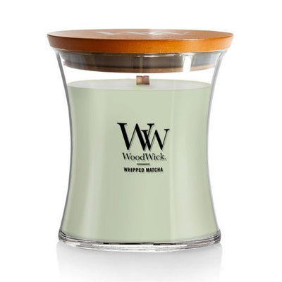 Whipped Matcha - Medium Hourglass Woodwick Candle - Lemon And Lavender Toronto