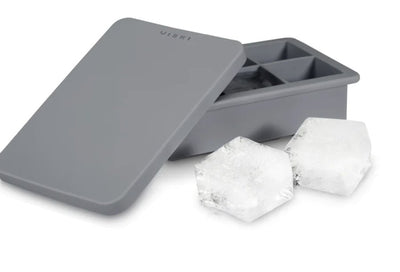 Whiskey Cube Ice Tray Grey with Lid - Lemon And Lavender Toronto