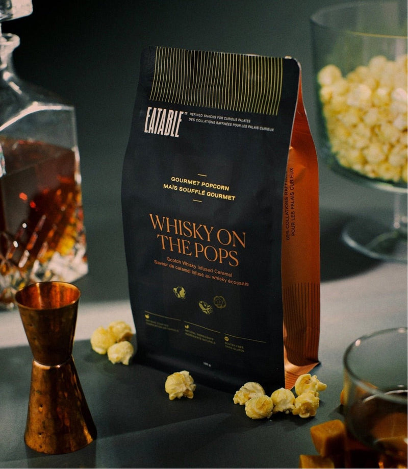 Whiskey on the Pops - Gourmet Popcorn - Lemon And Lavender Toronto