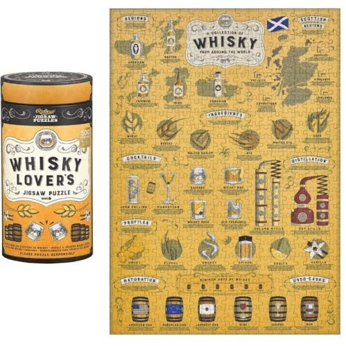 Whisky Lovers 500 Piece Jigsaw Puzzle - Lemon And Lavender Toronto