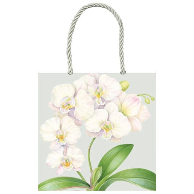 White Orchid Small Square Gift Bag - Lemon And Lavender Toronto
