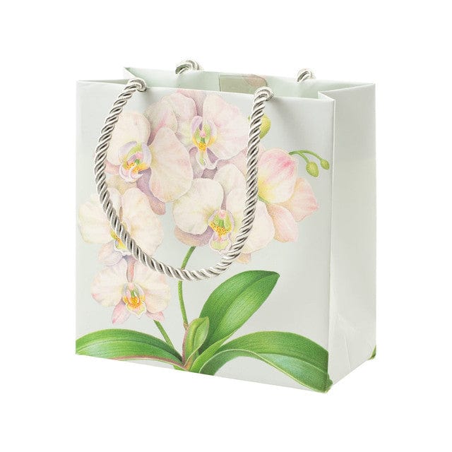 White Orchid Small Square Gift Bag - Lemon And Lavender Toronto