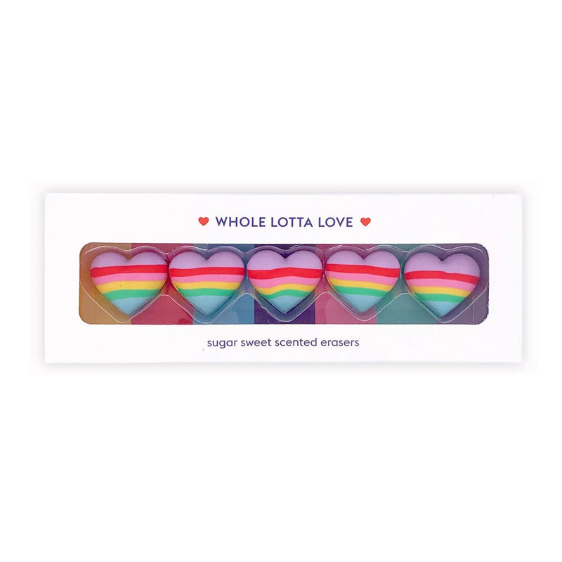 Whole Lotta Love - Scented Erasers Set of 5 - Lemon And Lavender Toronto