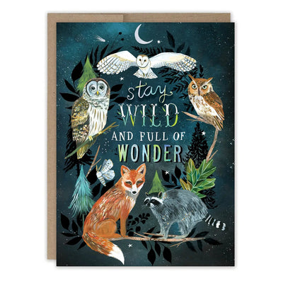 Wild Animals Birthday Card - Lemon And Lavender Toronto