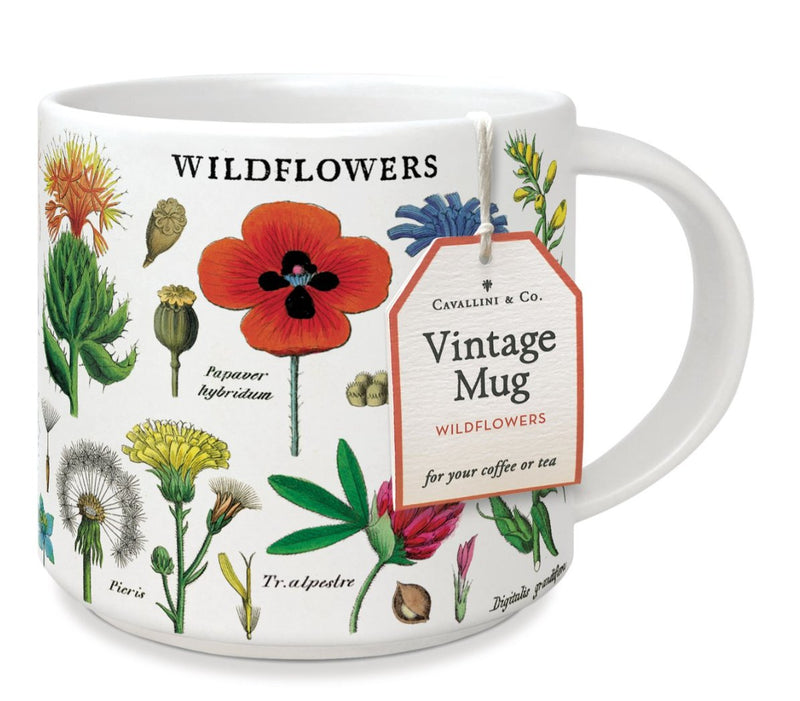 Wildflowers Ceramic Mug - Lemon And Lavender Toronto