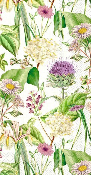 Wildflowers HOSTESS Napkins - Lemon And Lavender Toronto
