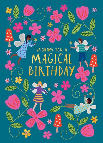 Wishing you a Magical Birthday Card - Lemon And Lavender Toronto