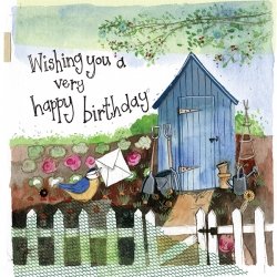 Wishing you a Very Happy Birthday- Large Card - Lemon And Lavender Toronto