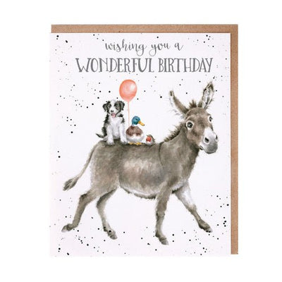 Wishing you a Wonderful Birthday - Card - Lemon And Lavender Toronto