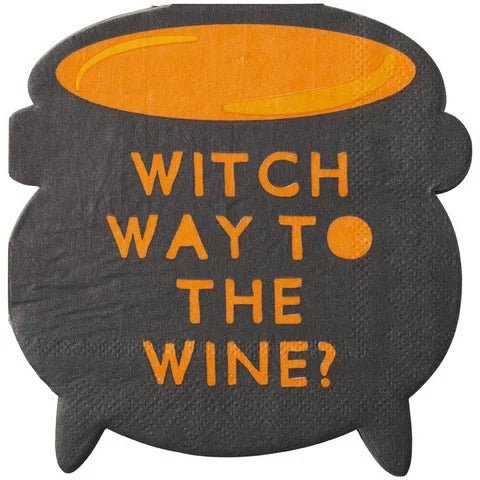 Witch Way to the Wine? Napkins - Lemon And Lavender Toronto